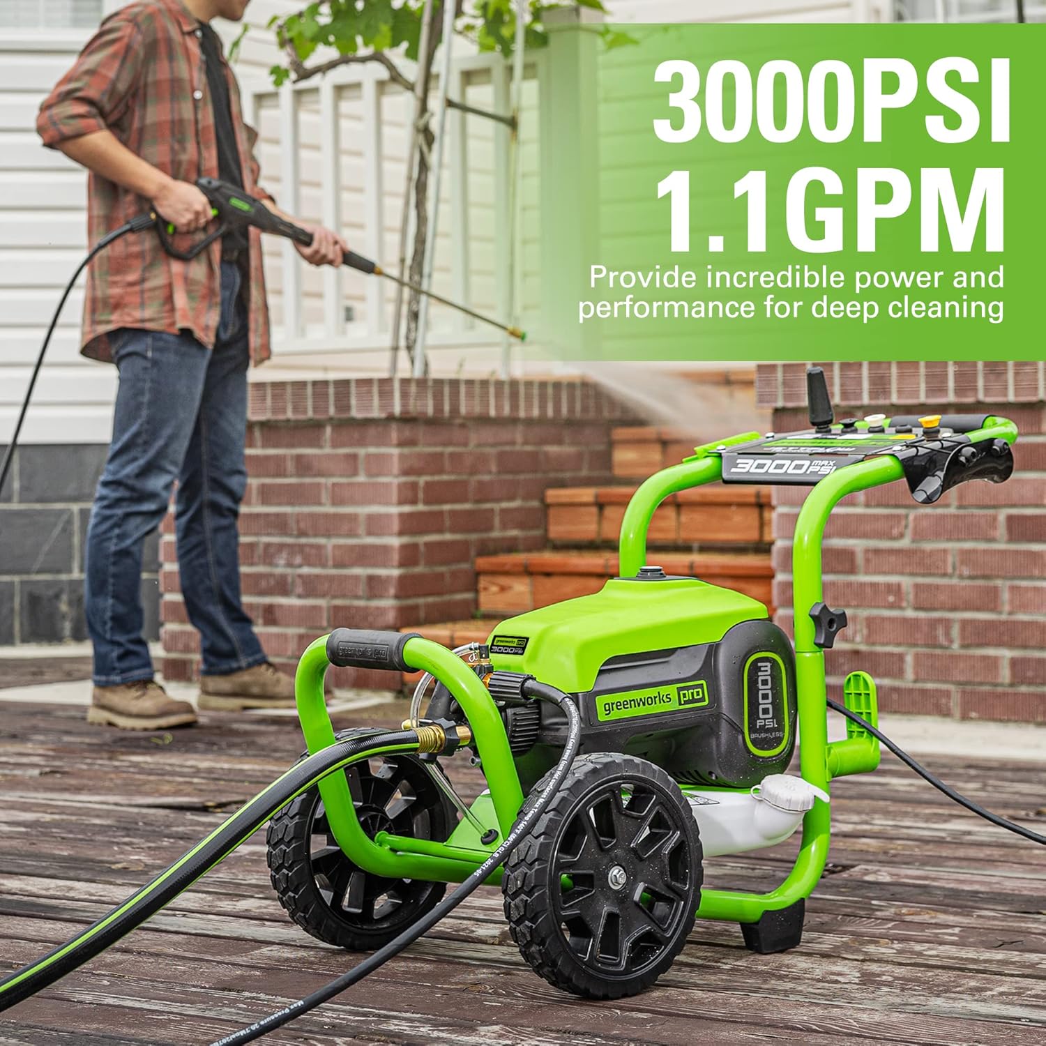 Greenworks GPW3001 vs EGO PW3200: Corded Power vs Cordless Freedom